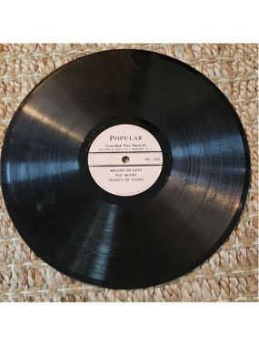 Vintage 1950s Record-O-Mail Popular 78 RPM Mr Sandman Melody of Love PO-2209
